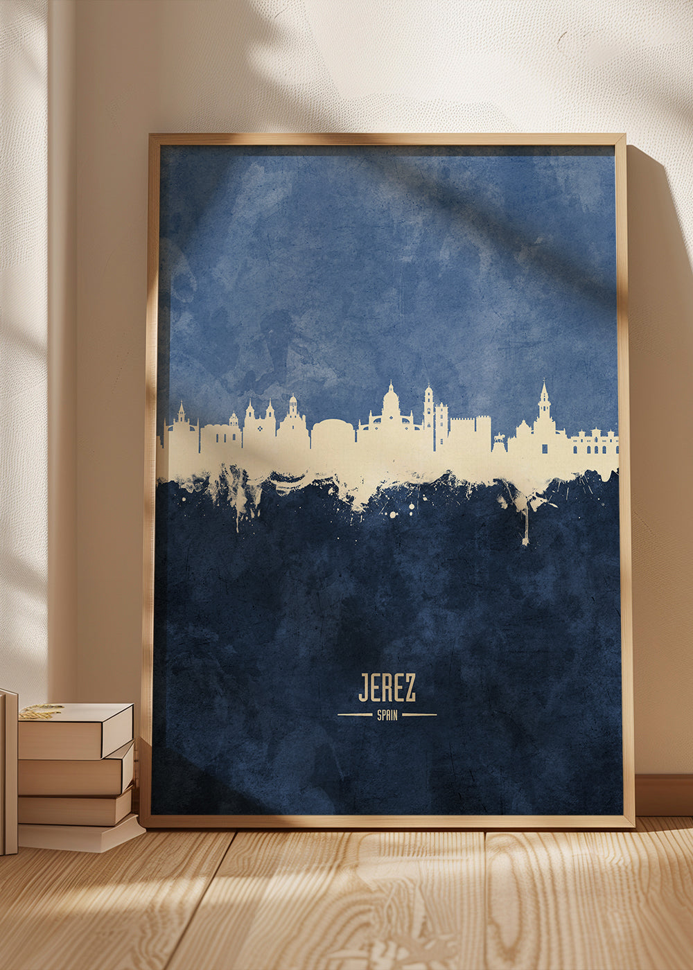 Jerez skyline bleu