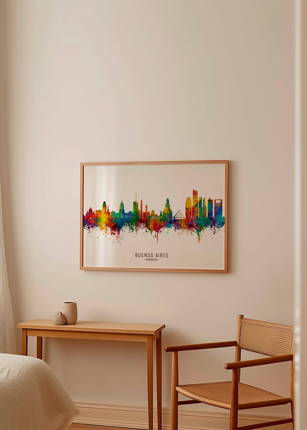 Buenos Aires Skyline multicolore