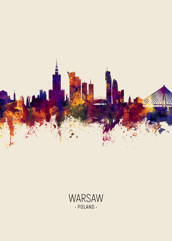 Warsaw Skyline beige
