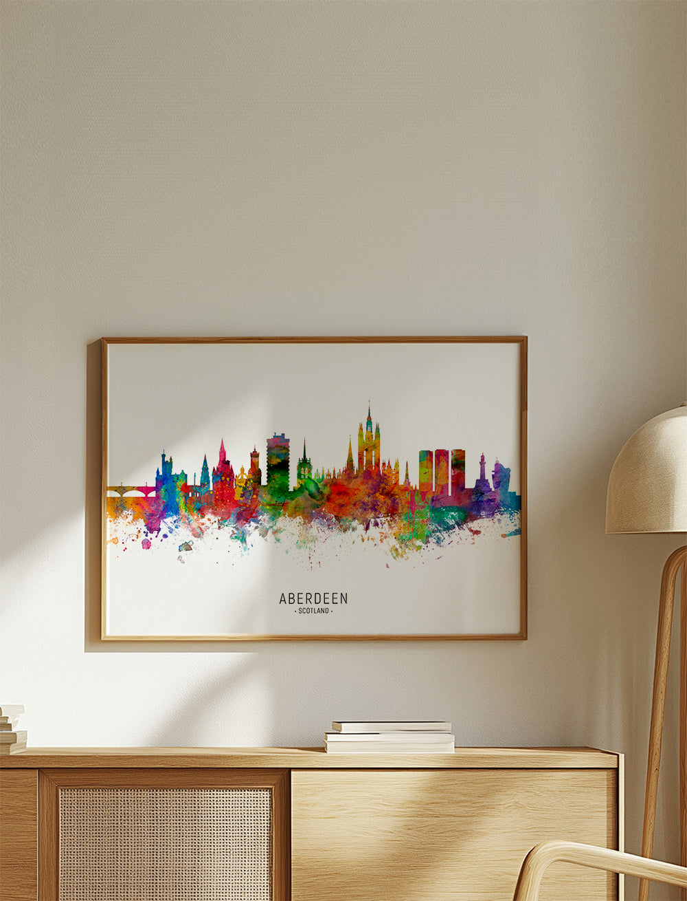 Aberdeen Skyline multicoloré