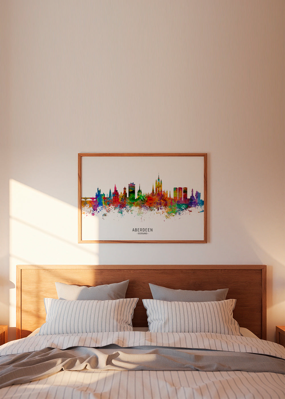 Aberdeen Skyline multicoloré