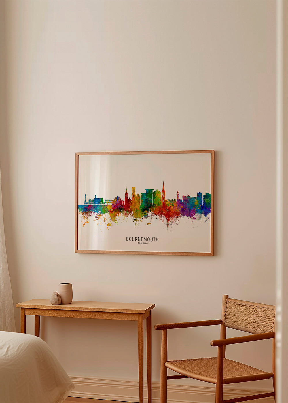 Bournemouth Skyline multicoloré