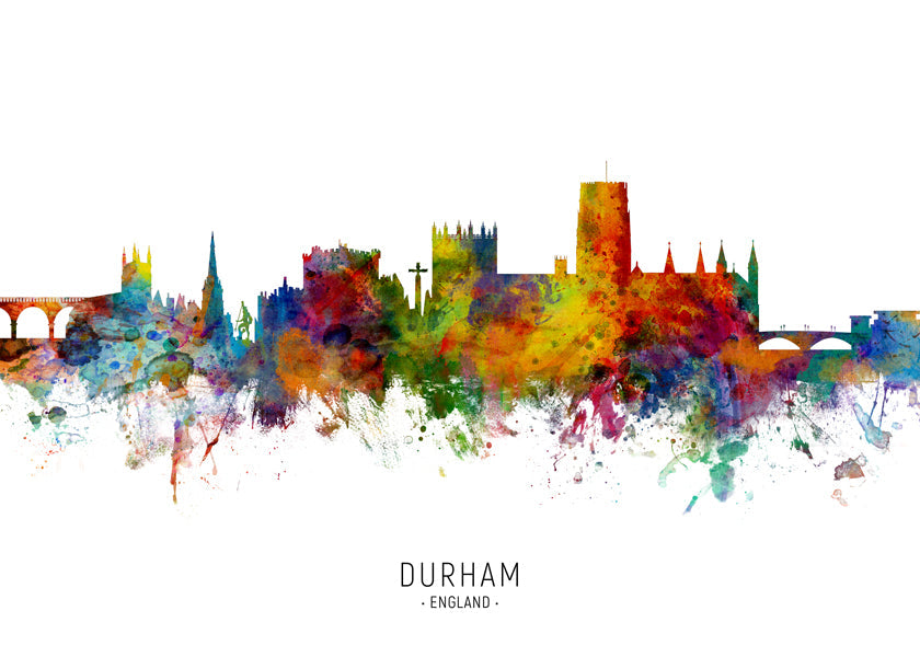 Durham Skyline multicoloré