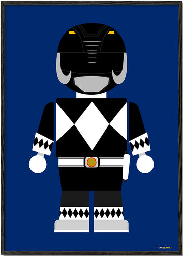 Toy Power Ranger Black