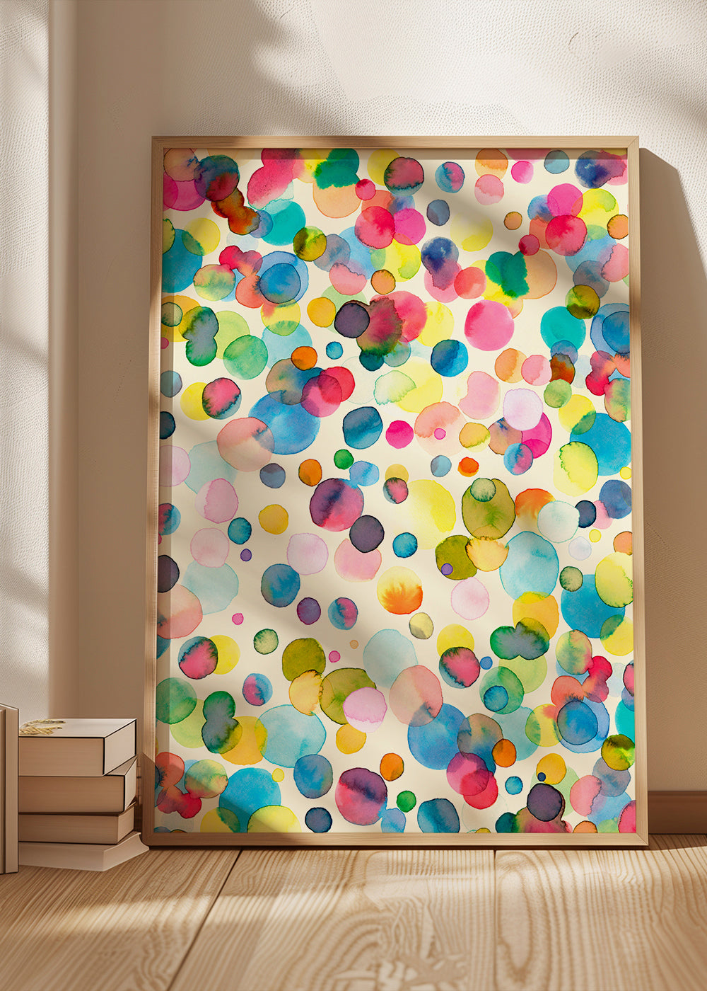 Colorful Big Watercolor Drops 2