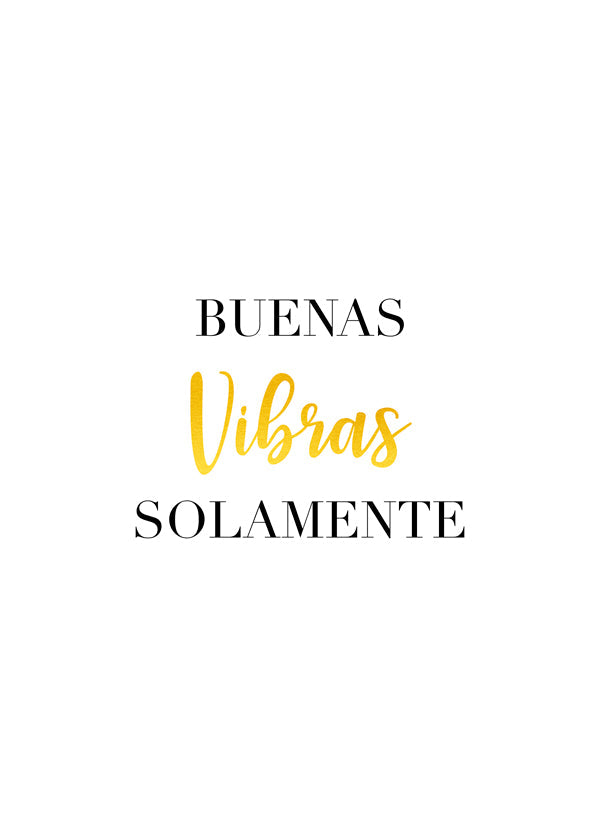 Buenas Vibras