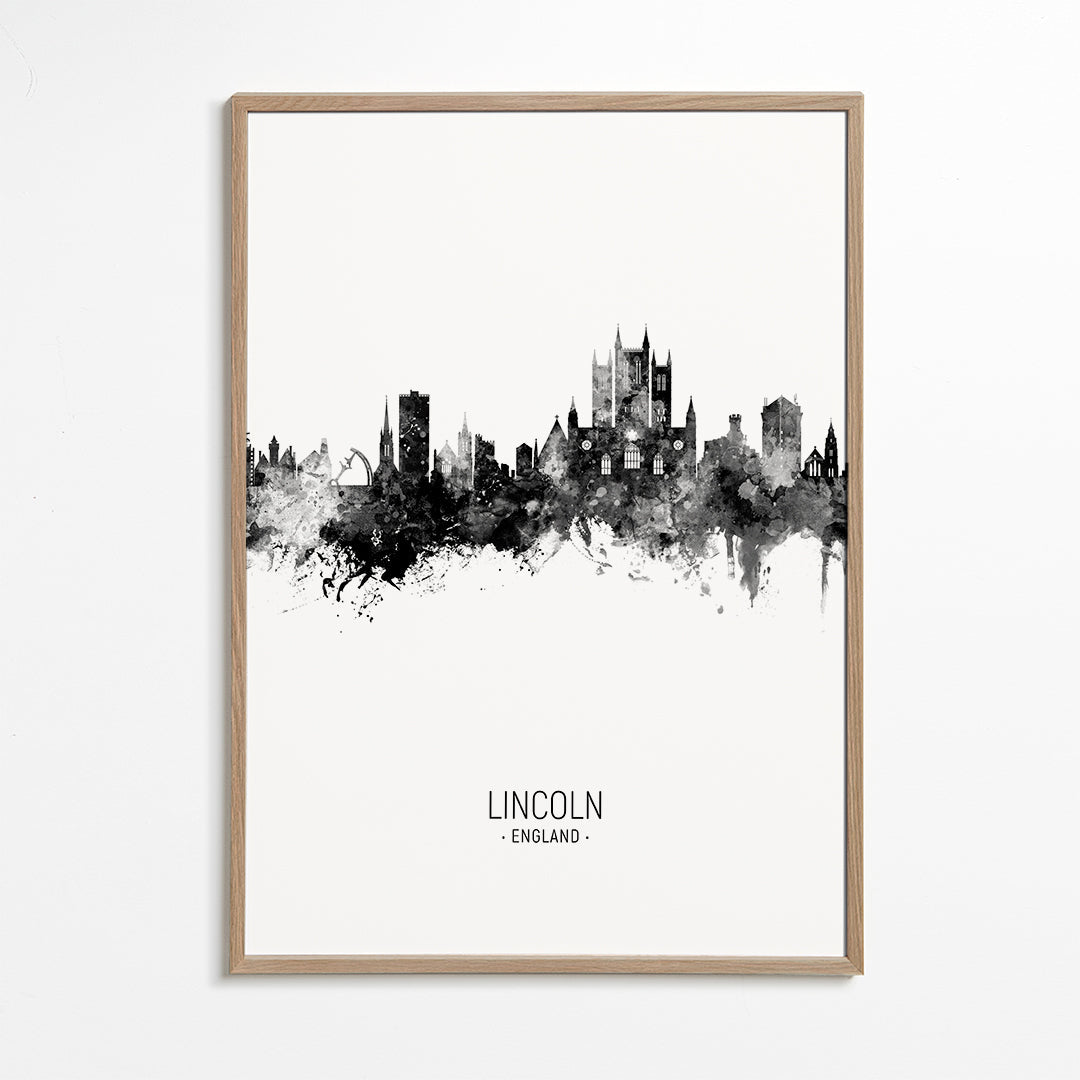 Lincoln Skyline blanc et noir