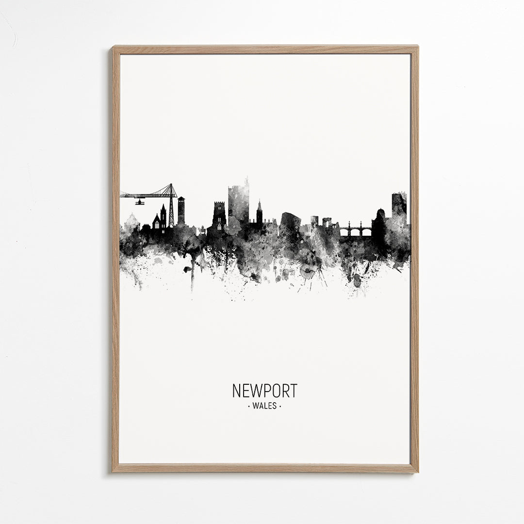Newport Skyline blanc et noir