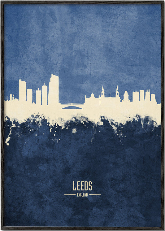 Leeds Skyline bleu