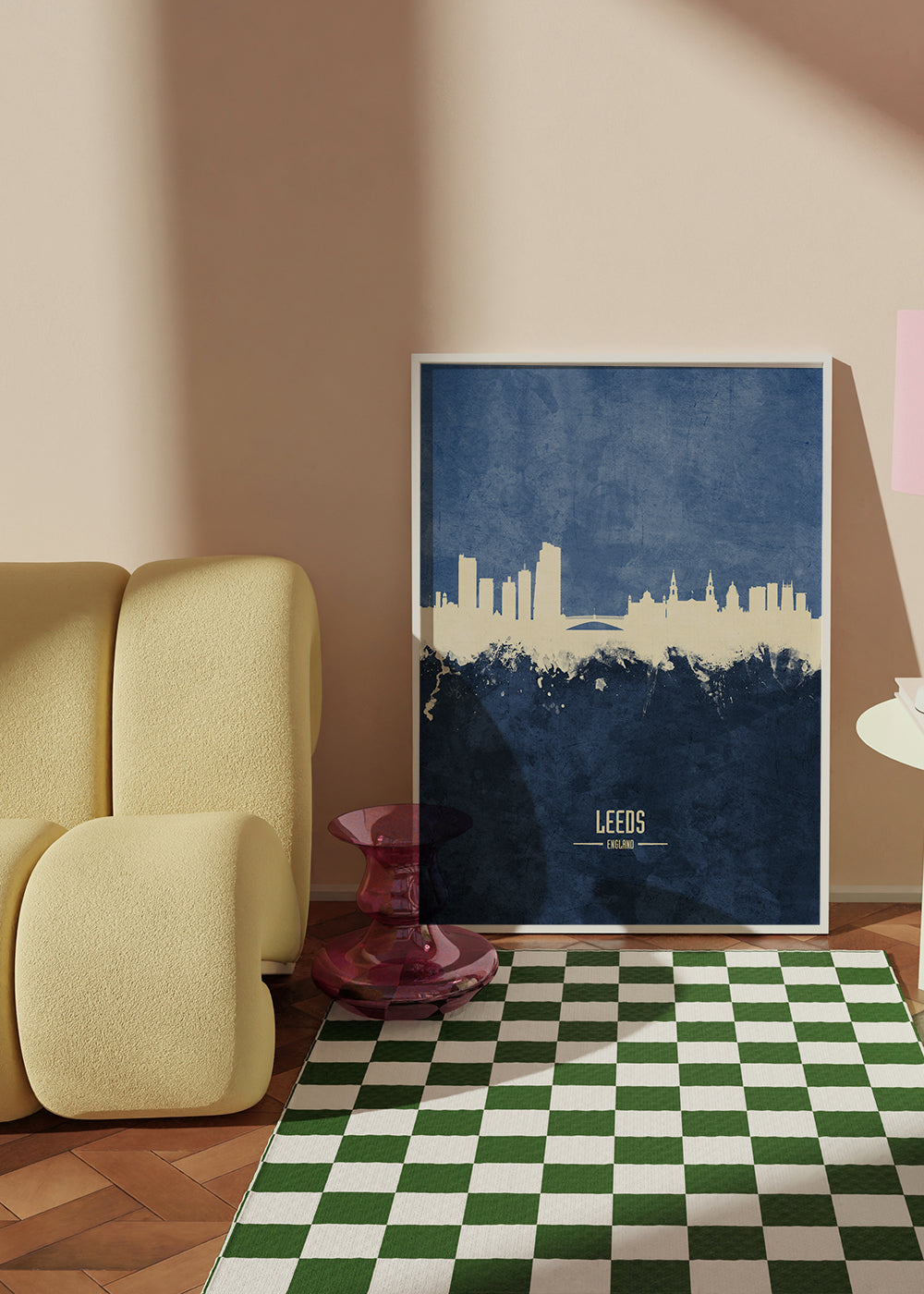Leeds Skyline bleu