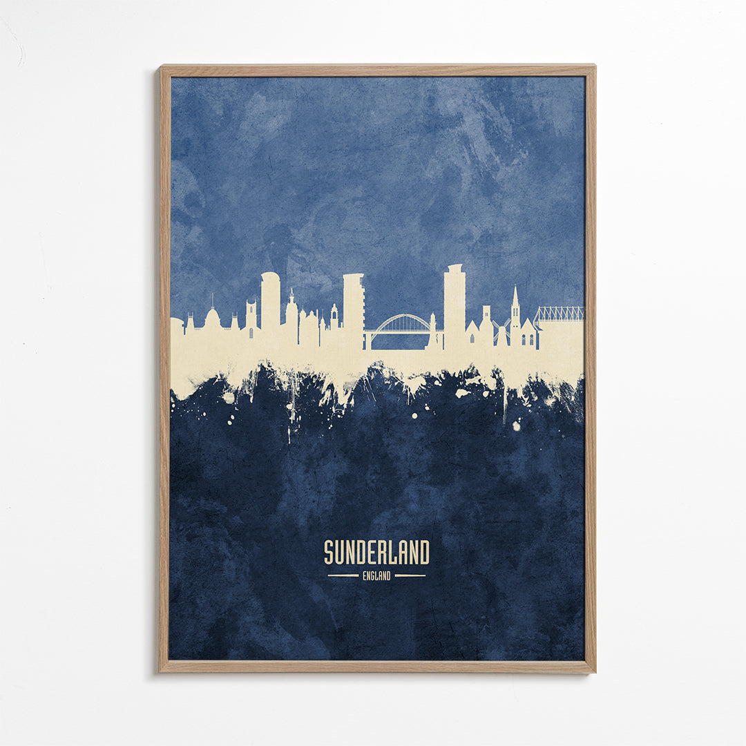 Sunderland Skyline bleu
