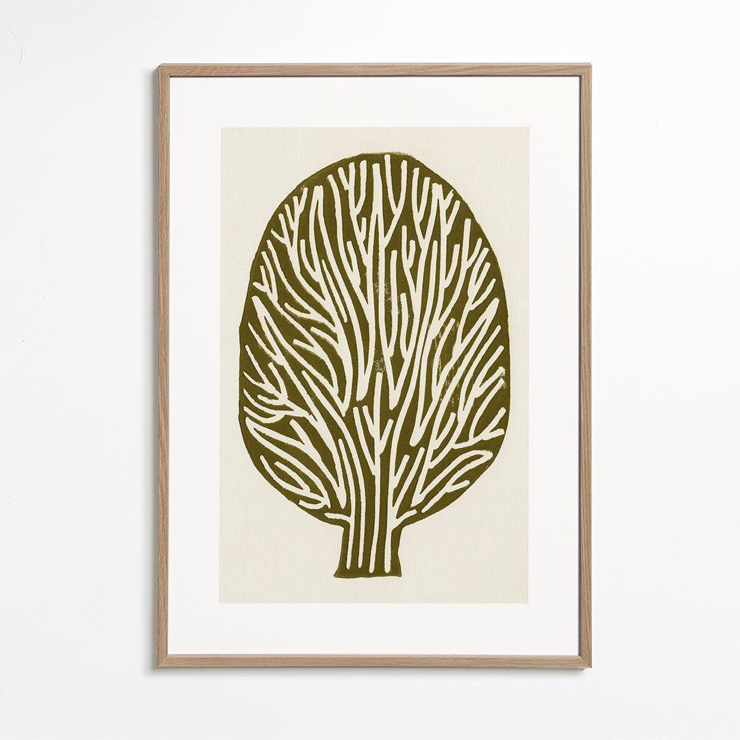 Linocut Tree - Alisa Galitsyna