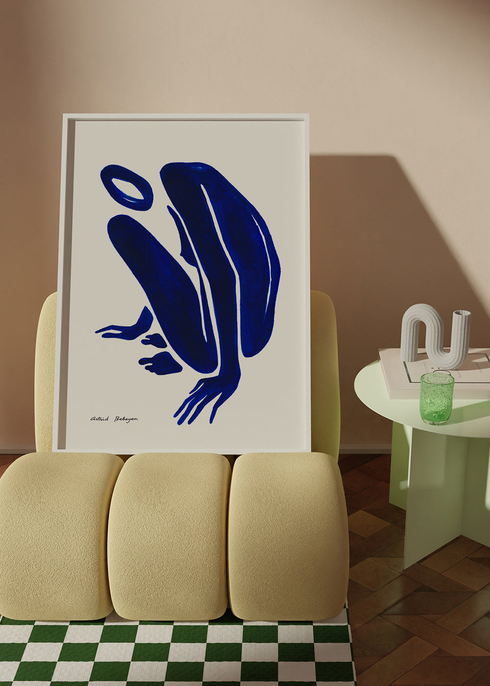 Blue Figure #4