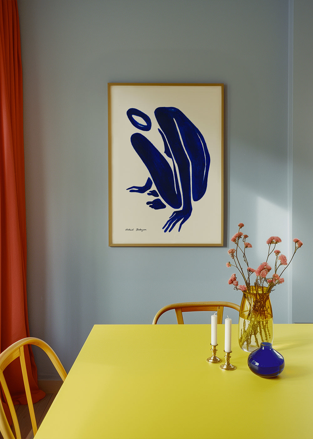Blue Figure #4