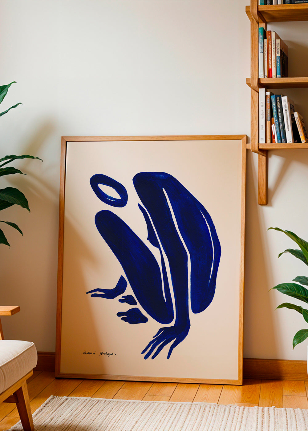 Blue Figure #4