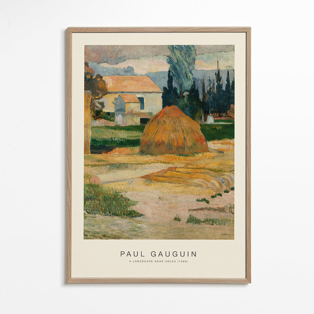 A Landscape Near Arles (Special Edition) - Paul Gauguin
