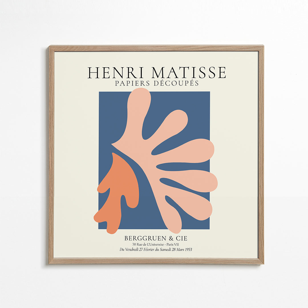 Henri Matisse PINK papiers découpés II
