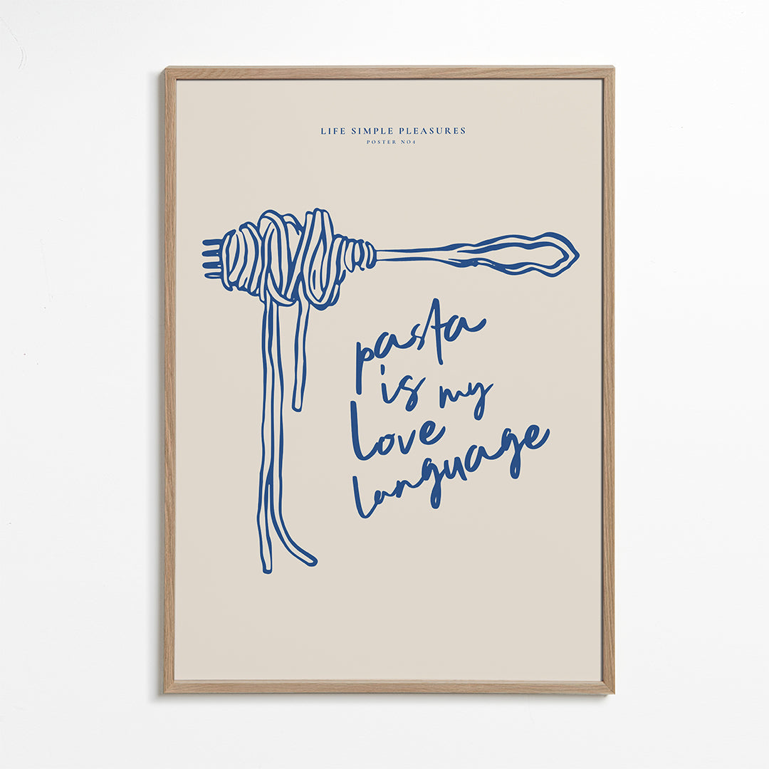 Life Simple simple pleasures - Pasta is my love Language