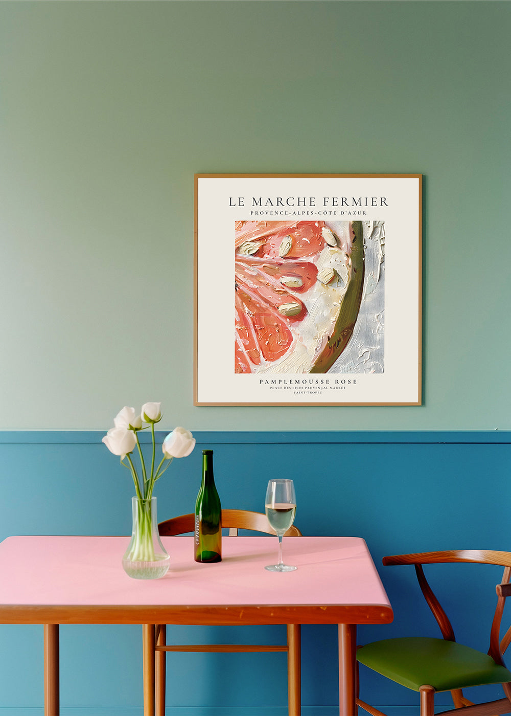 Le marche fermier - PAMPLEMOUSSE ROSE - SQUARE