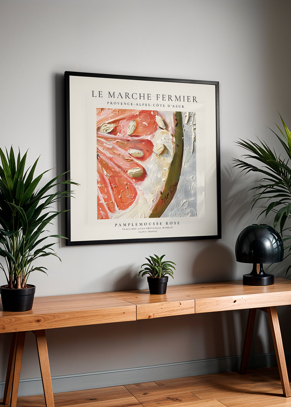 Le marche fermier - PAMPLEMOUSSE ROSE - SQUARE