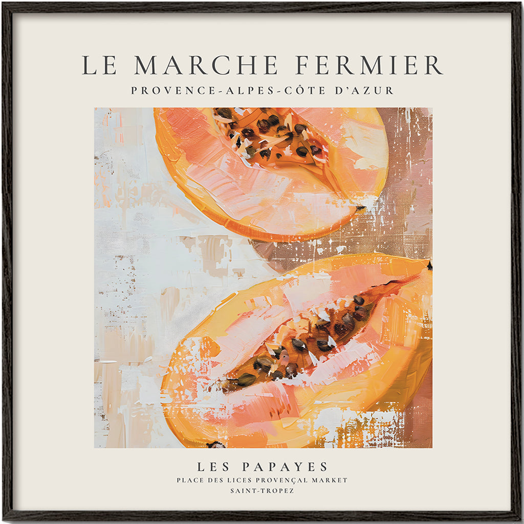 Le marche fermier - LES PAPAYES - SQUARE
