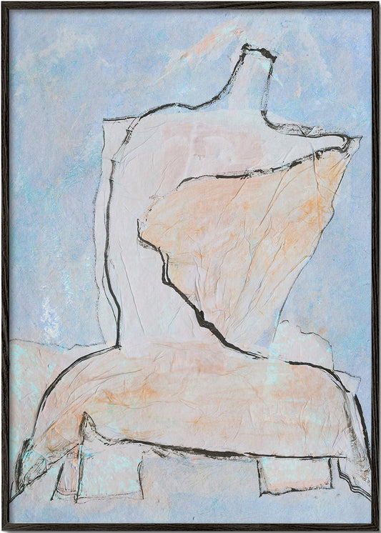 Cuadro abstracto Busto ii_bf