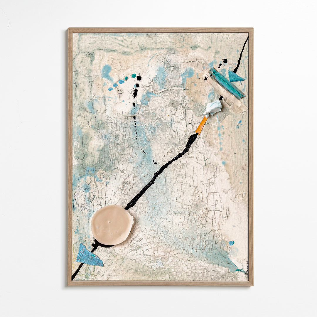 Cuadro abstracto Linea de Vida III_wf