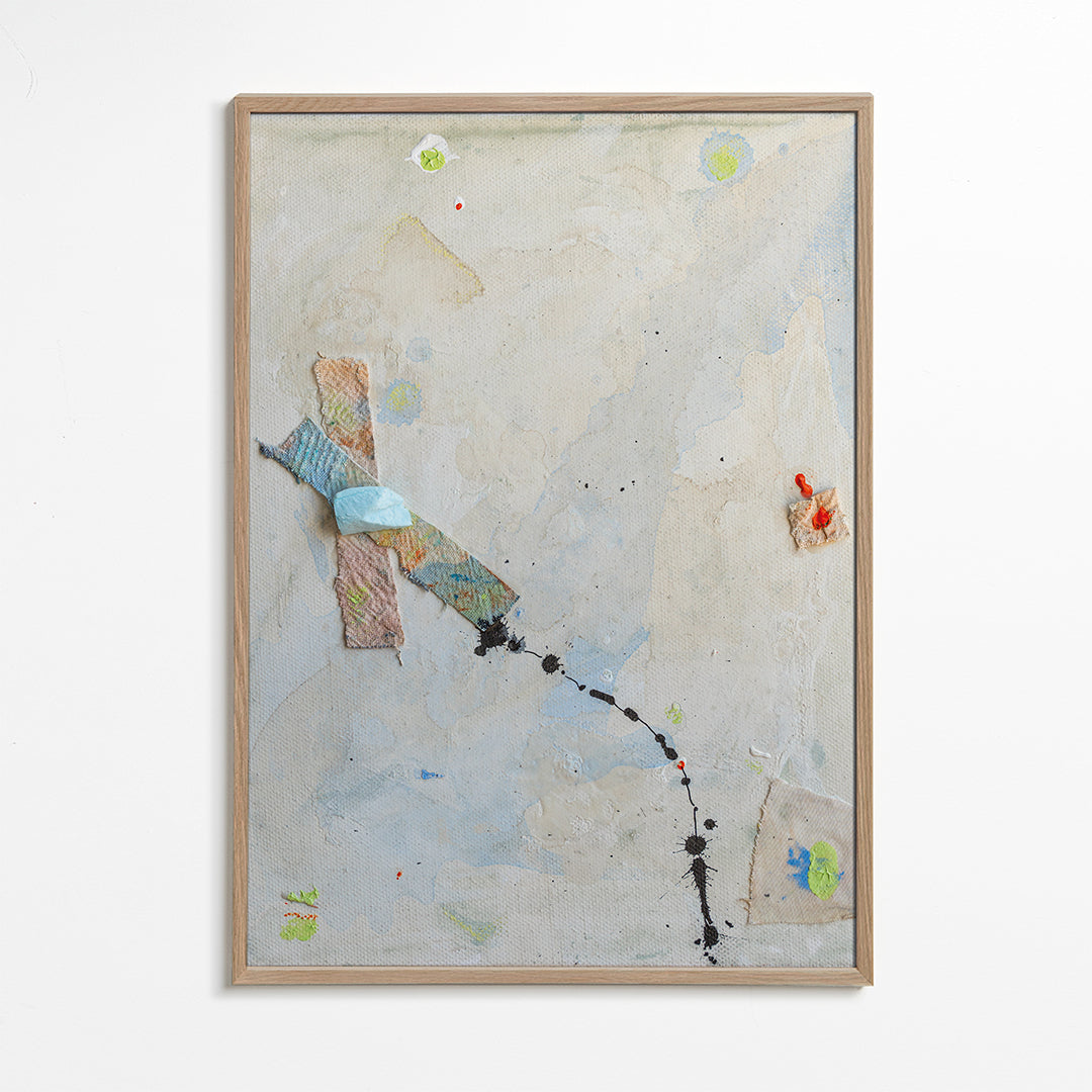 Œuvre abstraite Mini city i