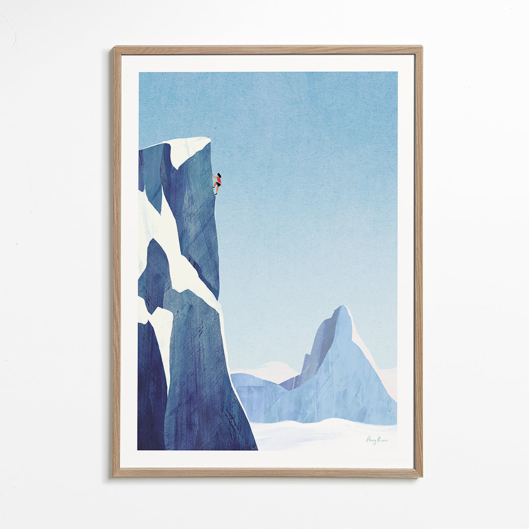 Art de paysage Mountain climbing adventure