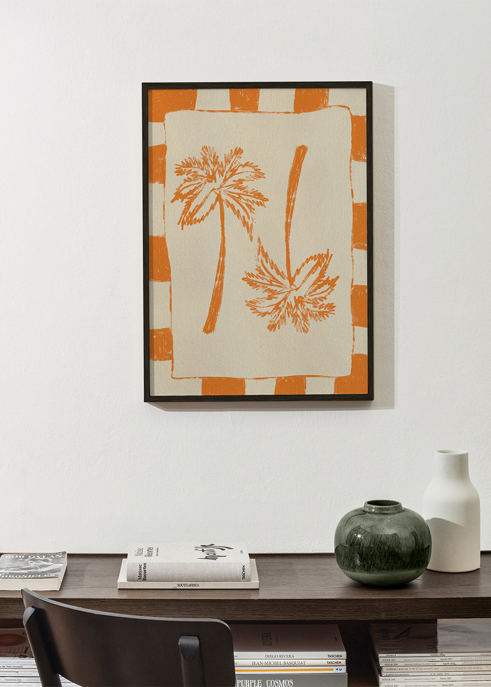 Ilustración Palm paradise – Orange_product2