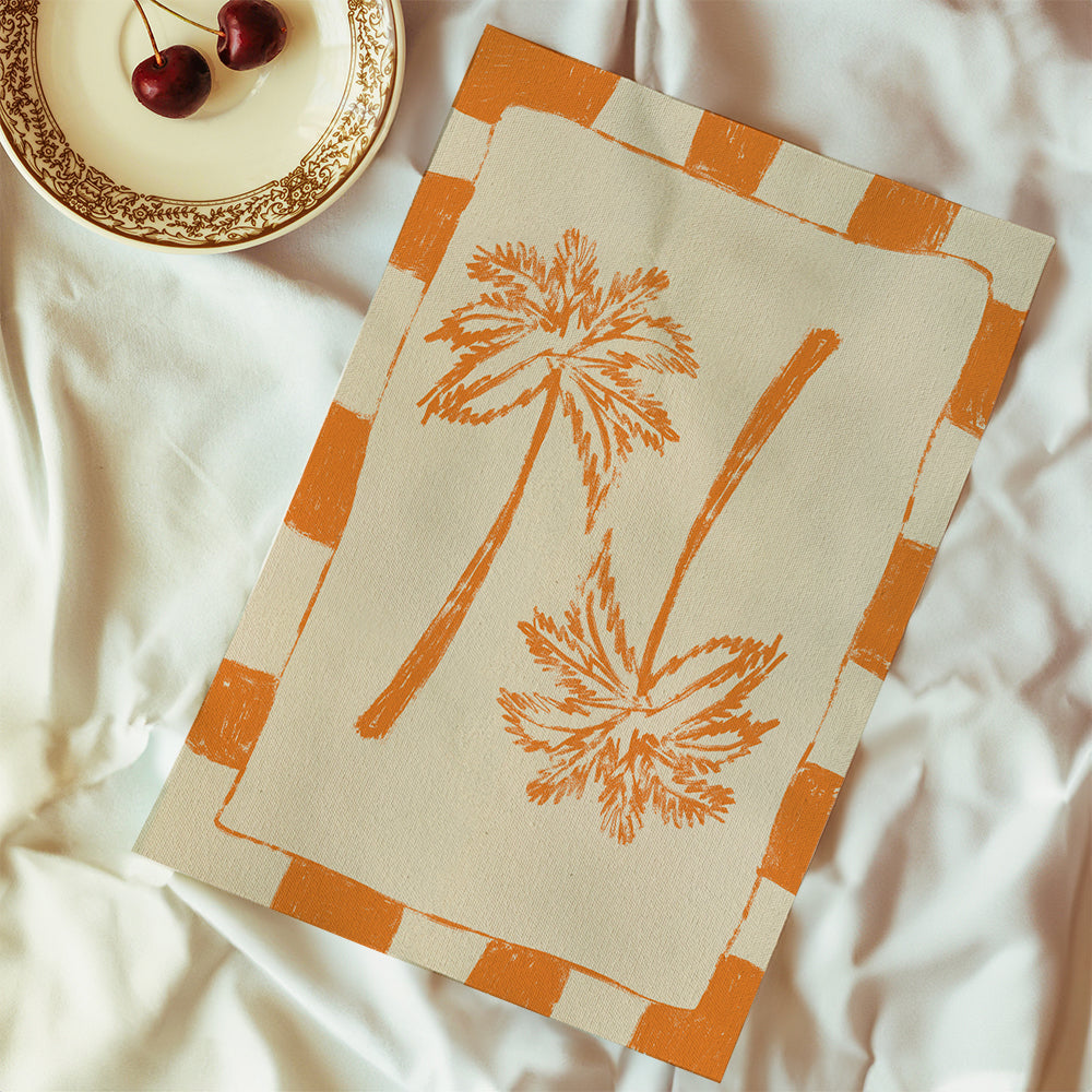 Ilustración Palm paradise – Orange_product3