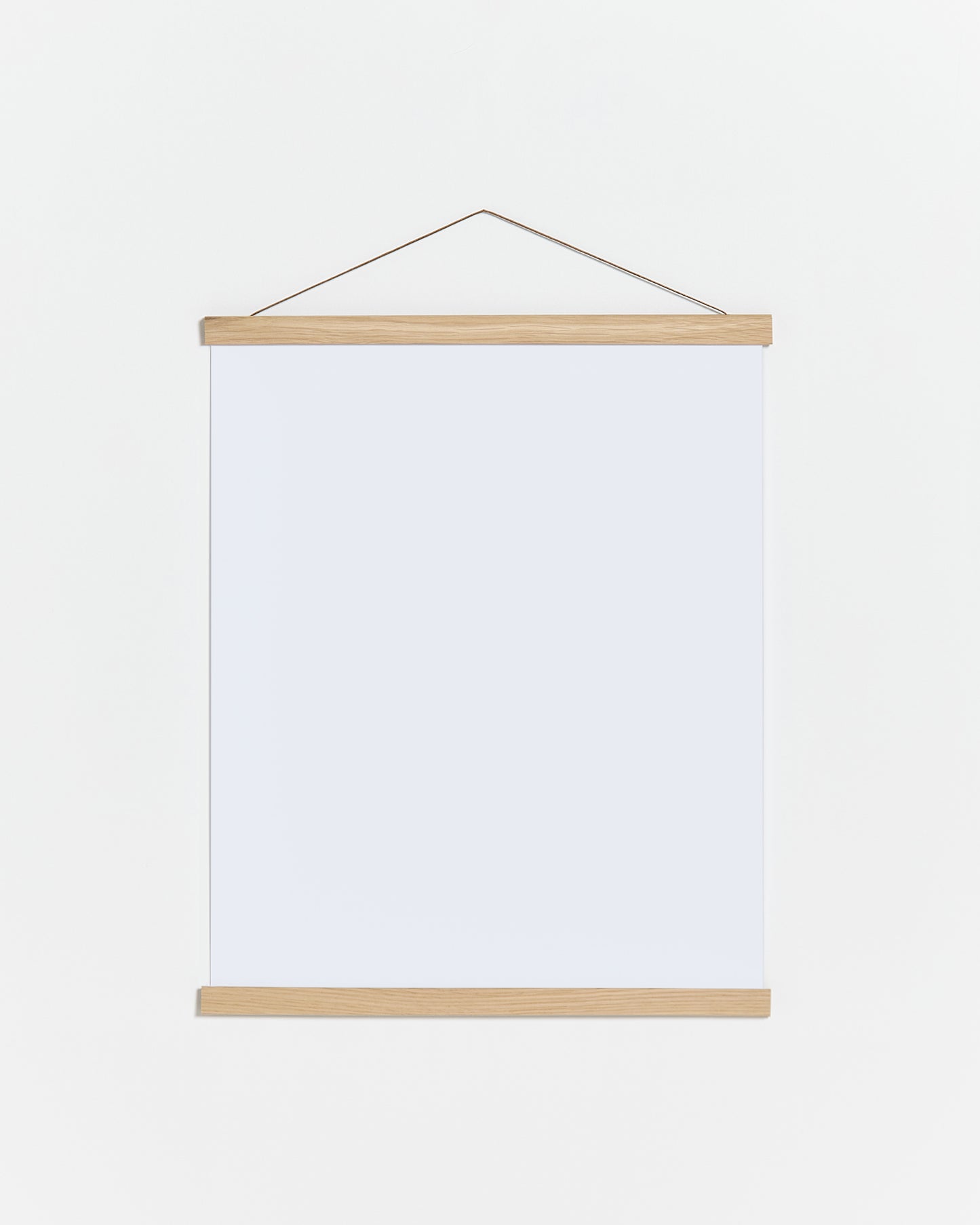 Porte affiche 70cm bois et couleur chêne