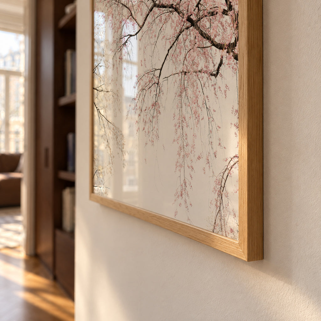 Cherry blossom - Framed poster detail