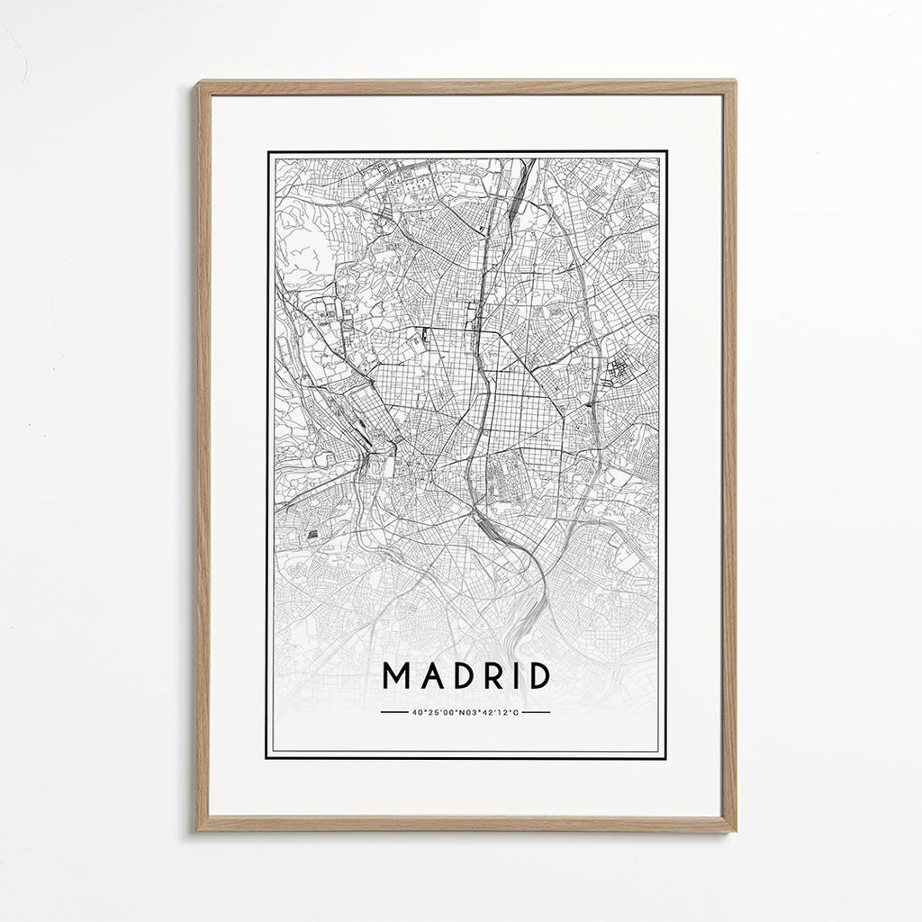 Madrid map