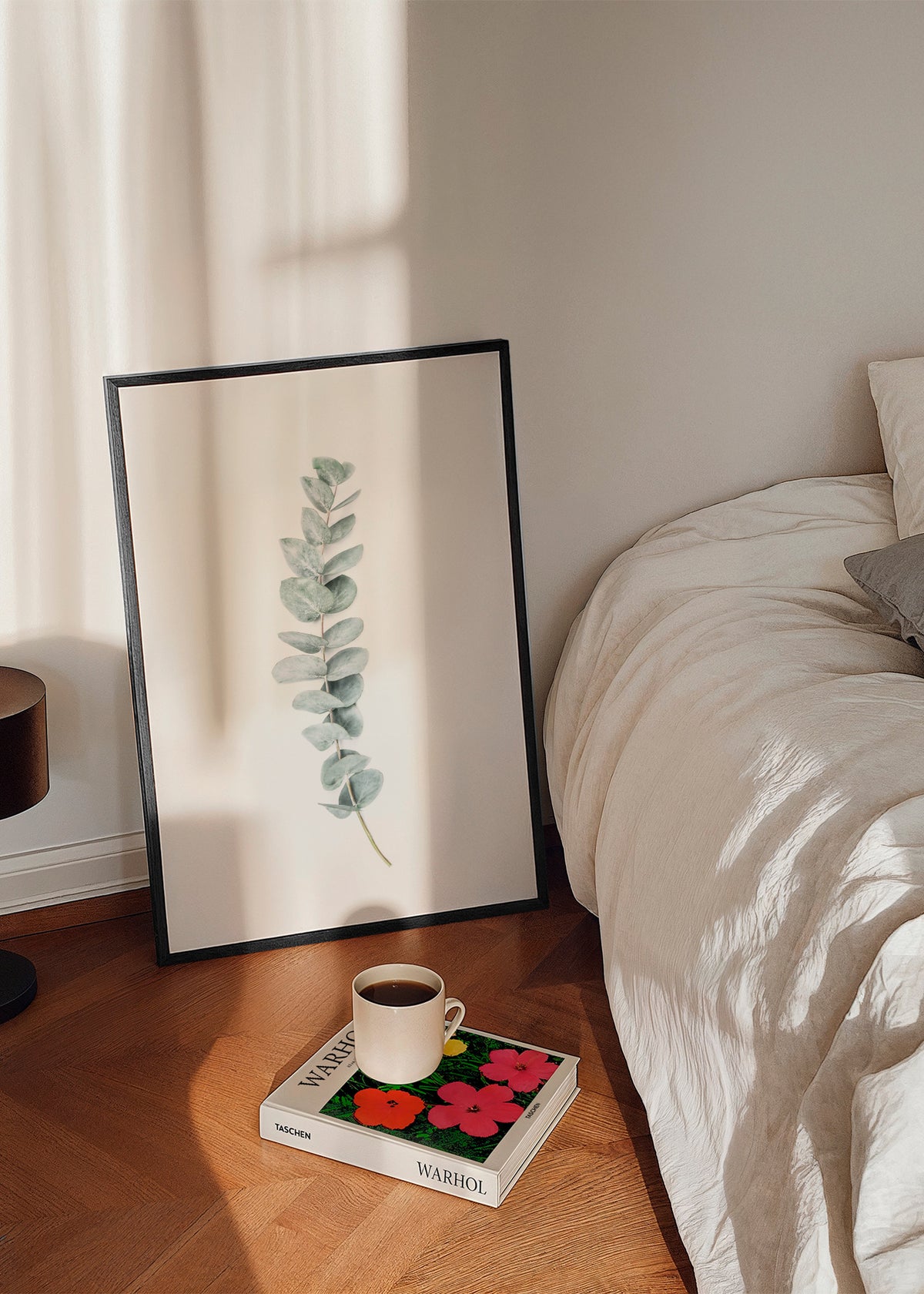 Eucalyptus II - Framed poster in an interior