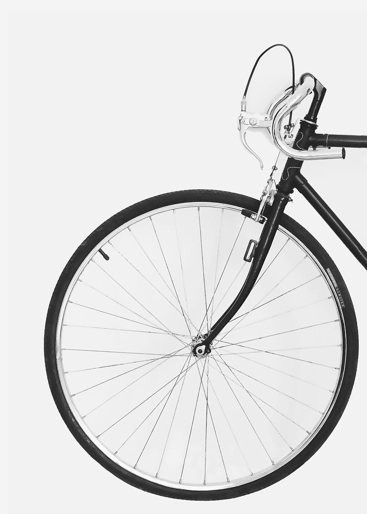 Minimal bicycle - Unframed art print