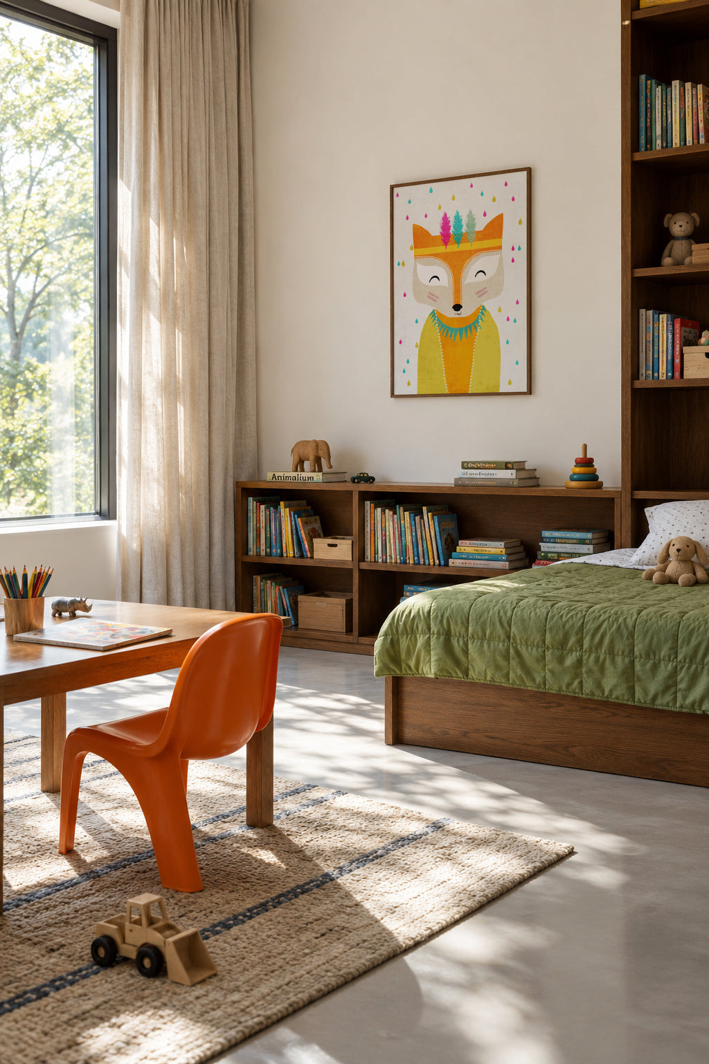 Rain maker - Framed poster in an interior