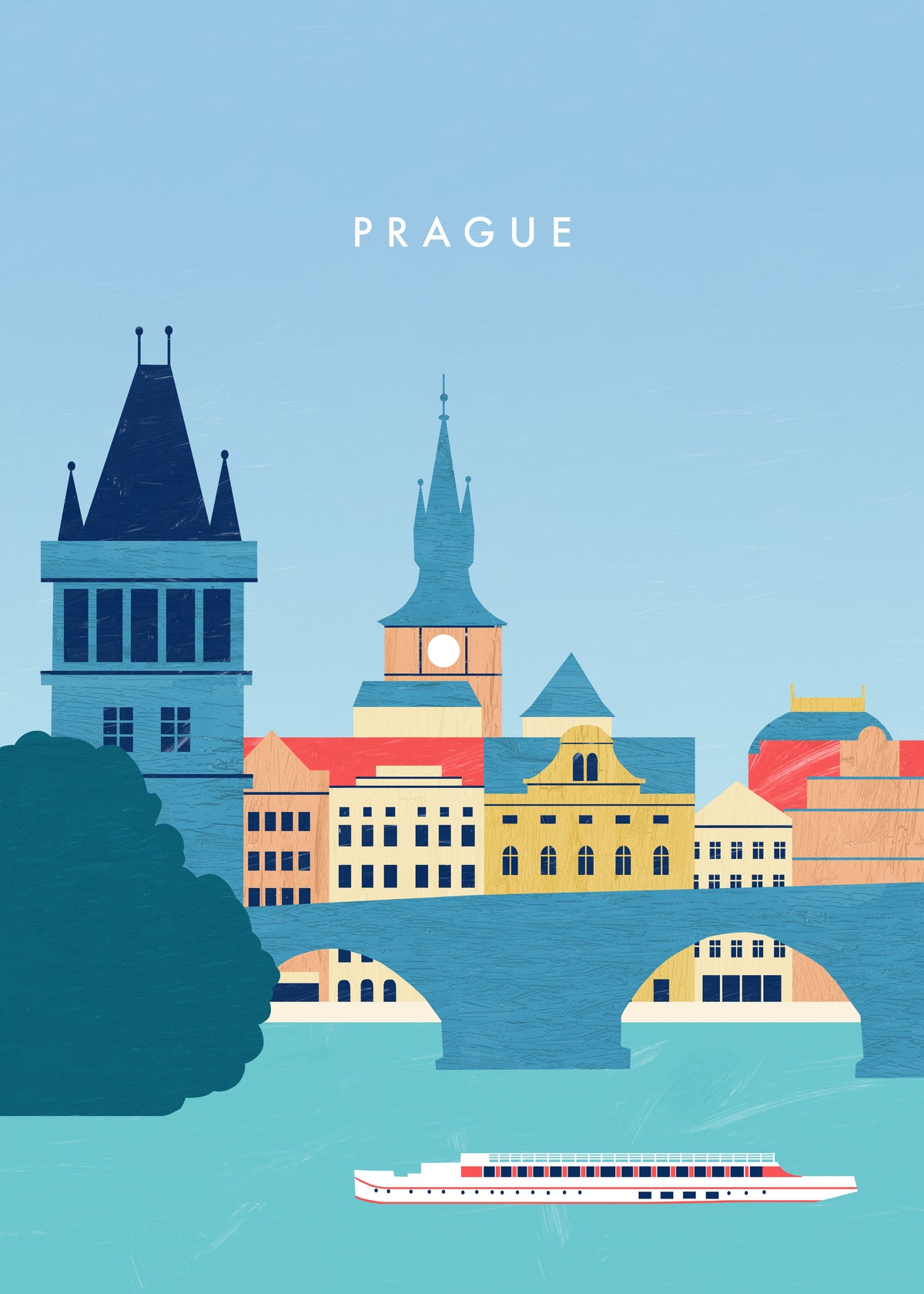 Prague - Unframed art print