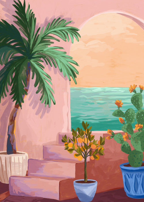 Stairway to Paradise - Unframed art print