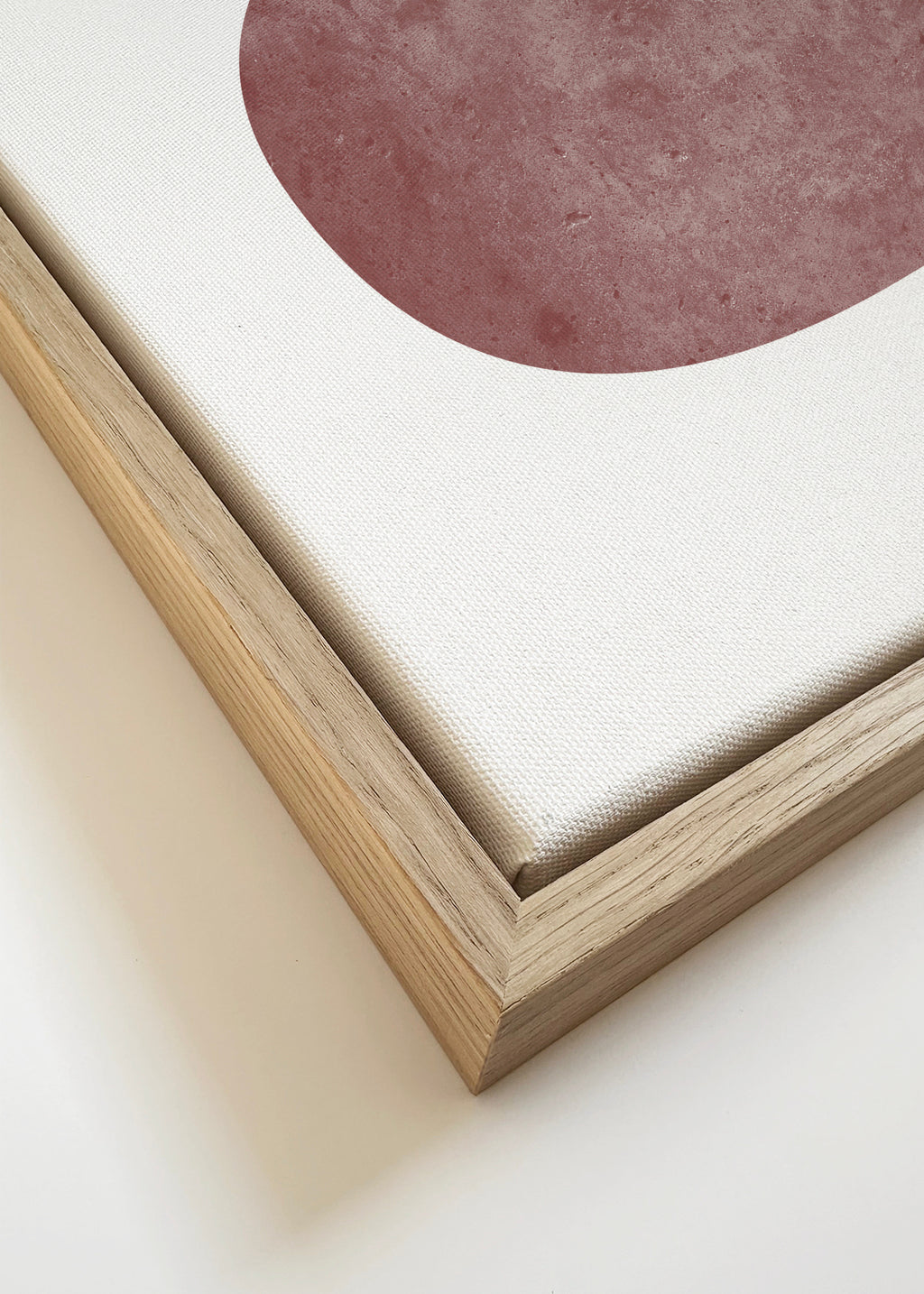 Pebbles N3 - Framed canvas detail