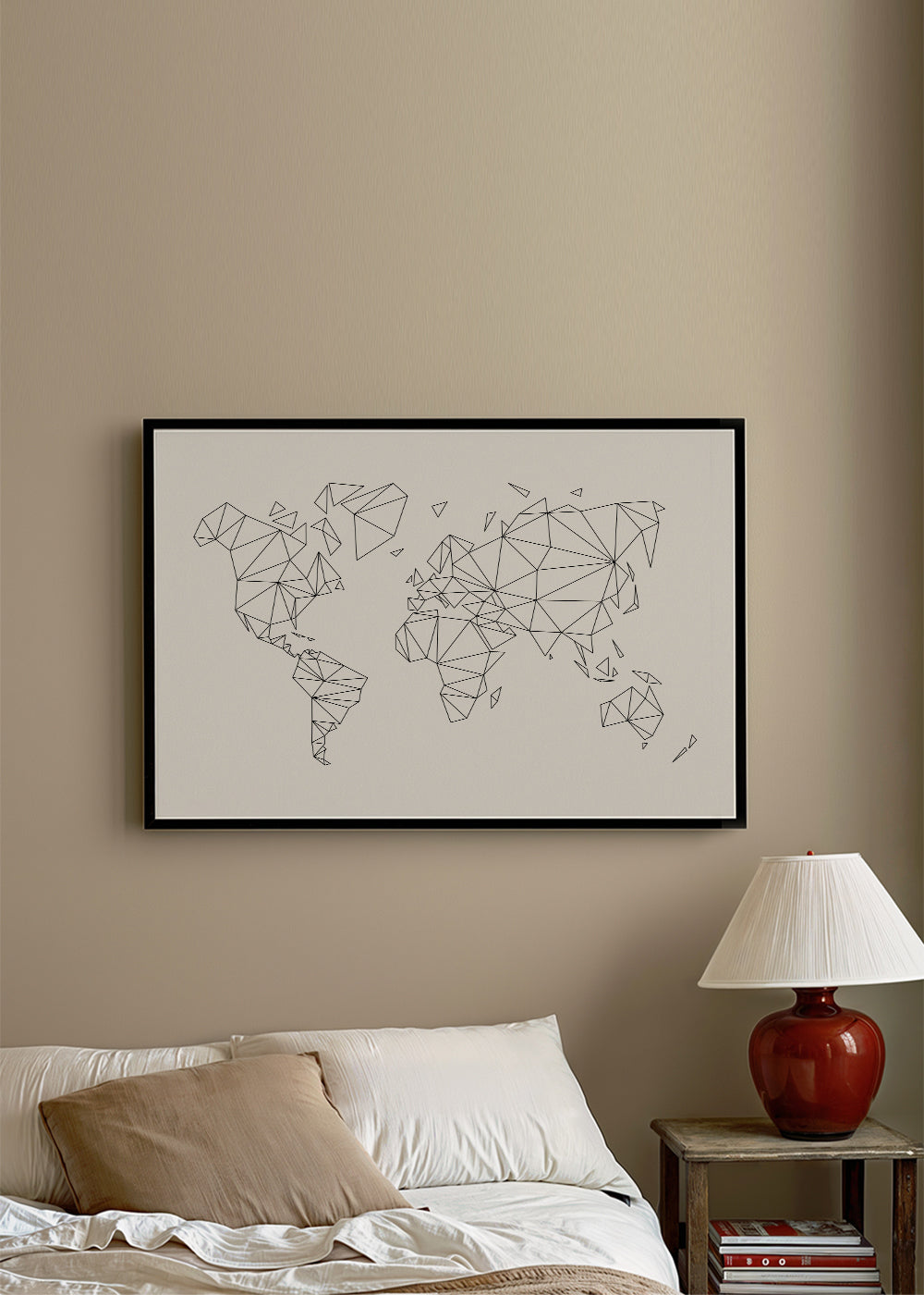 Geometric World Map
