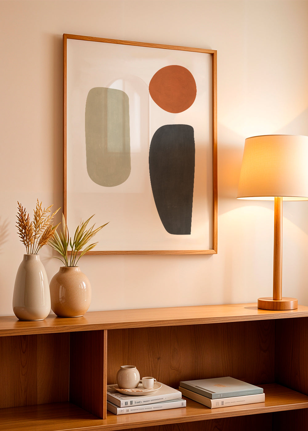 Abstract N 16 Gouache