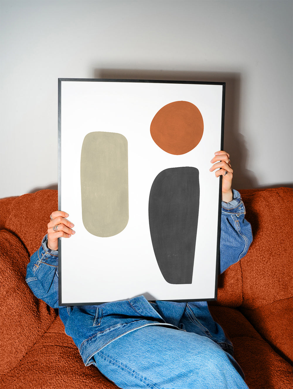 Abstract N 16 Gouache