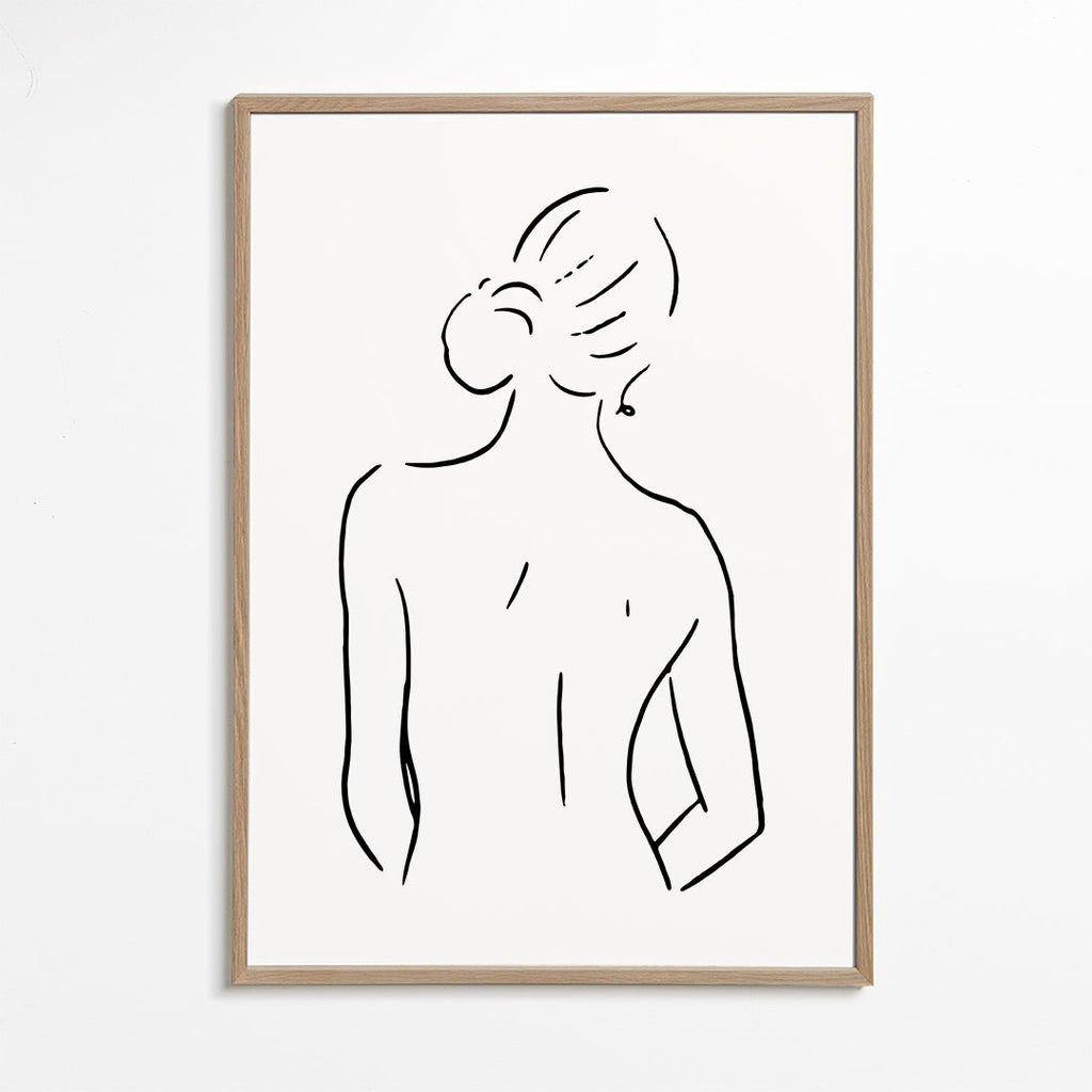 Body Sketch N 3 Black & White