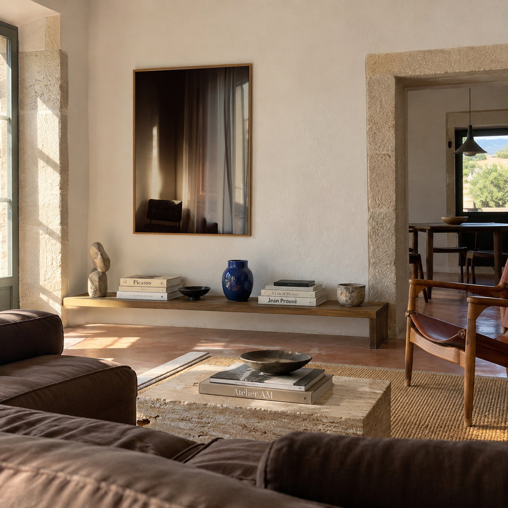 Tuscan - Framed poster in an interior