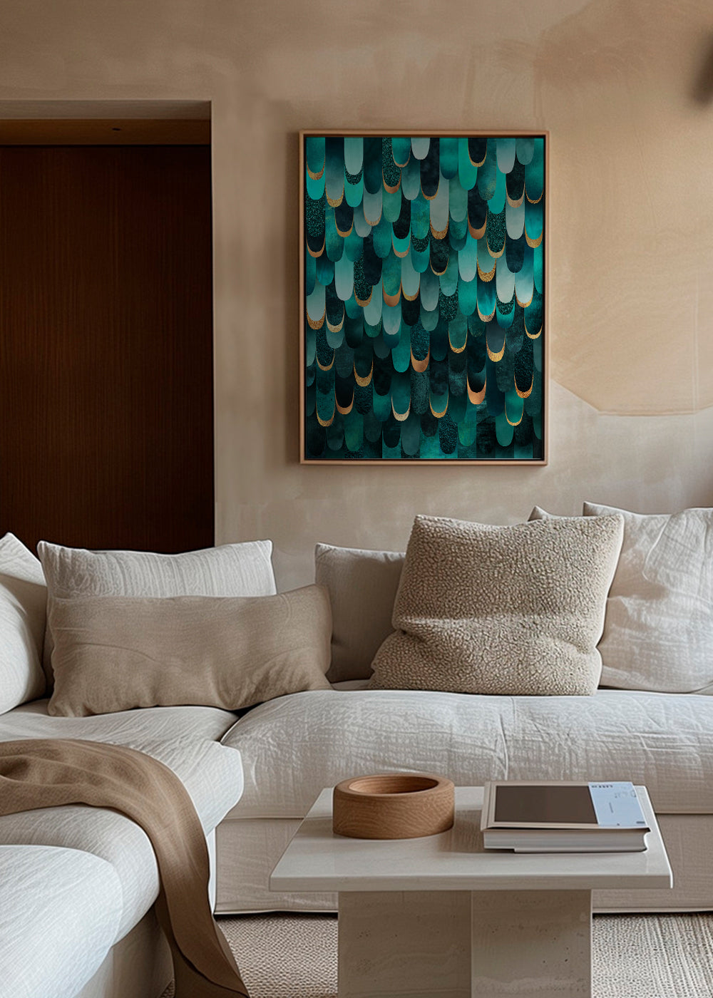 Feathered - Turquoise