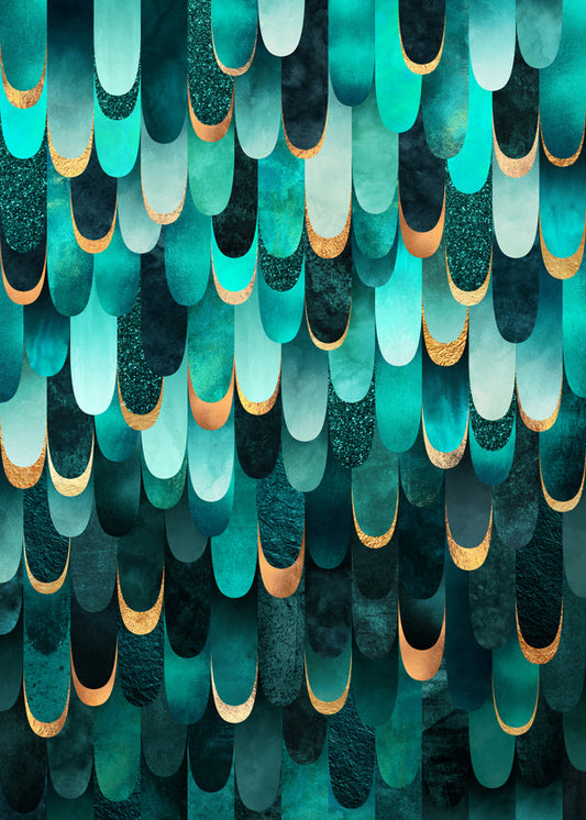 Feathered - Turquoise