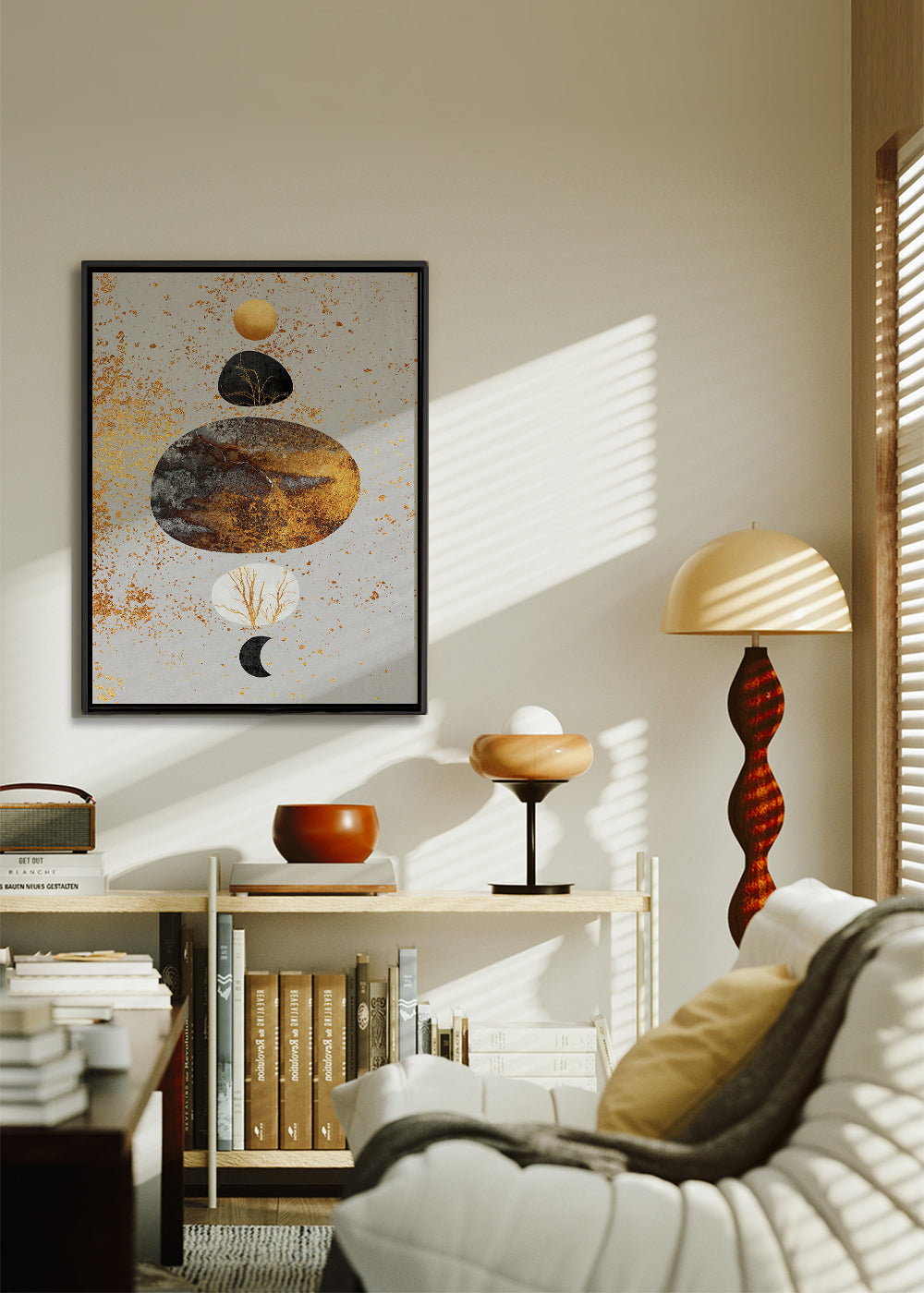 Sun and moon