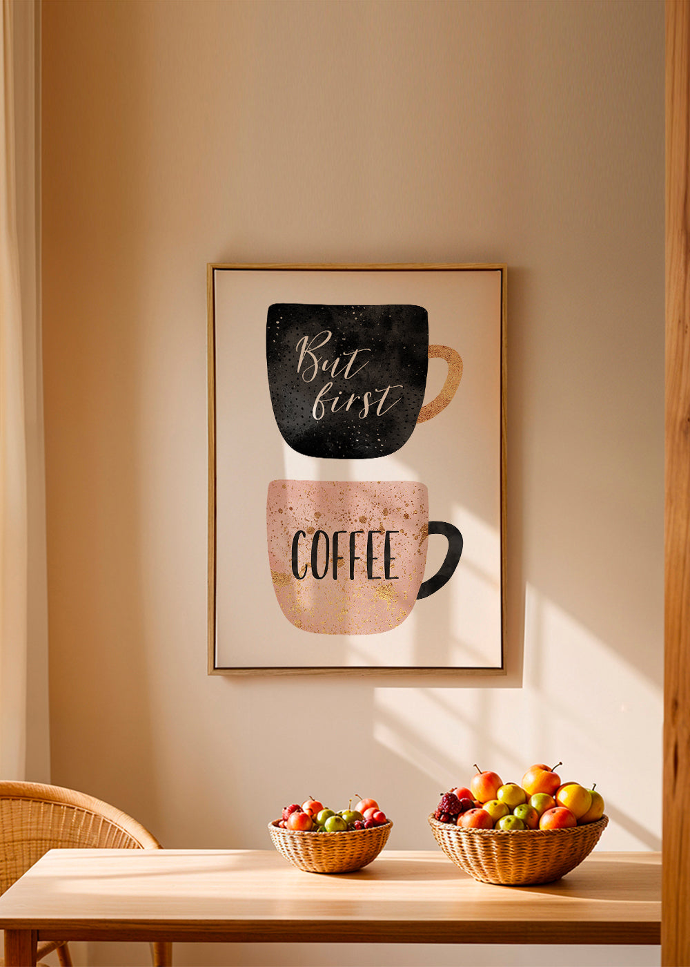 But first coffee