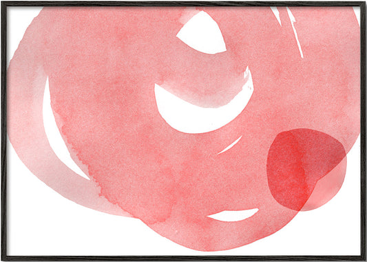 Minimal pink abstract 07